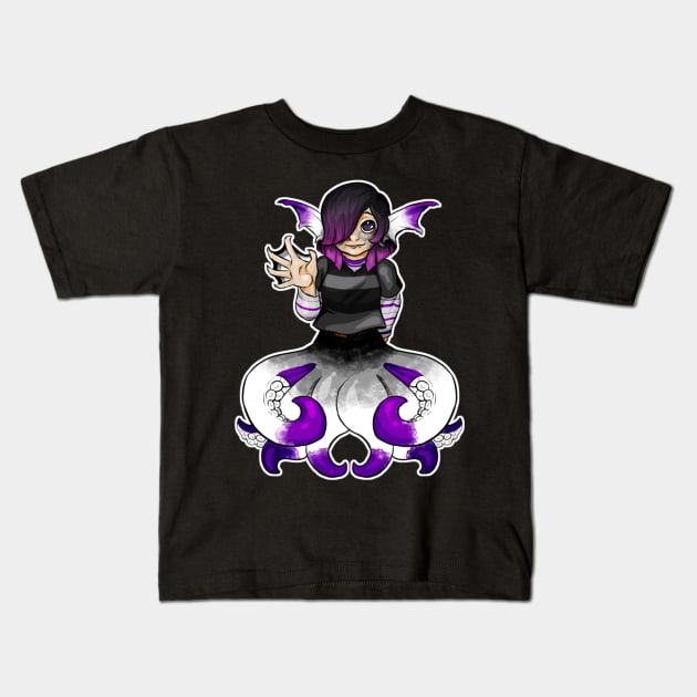 Ace Flag Octofolk Kids T-Shirt by Cherushii78